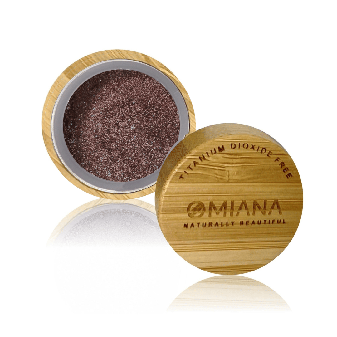 Omiana Beauty Eyeshadow Twilight Loose Powder Two-Ingredient Shimmer Eyeshadow  - No Titanium Dioxide, Zinc Oxide, Clay, & More!