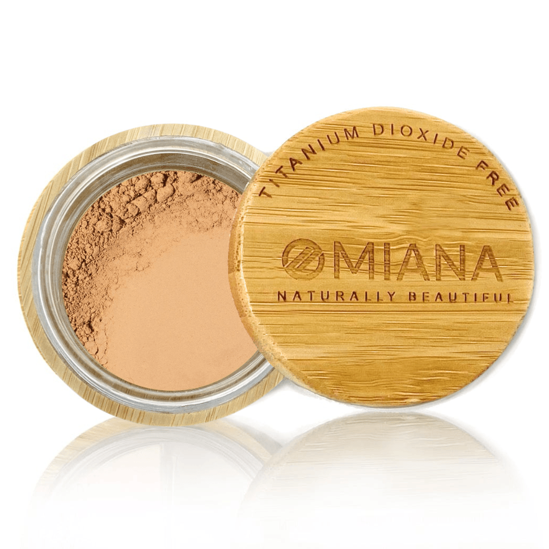 Omiana Beauty Foundation Divine / 6g ($5.67/g) Loose Powder Mineral Foundation - Without Mica, Titanium Dioxide, & More!