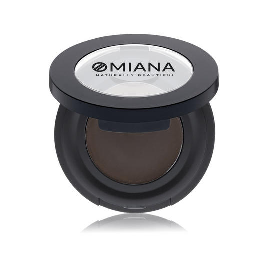 Omiana Cosmetics Brows Dark Natural Brow Cream - No Mica, Boron Nitride, Ultramarines, & More!