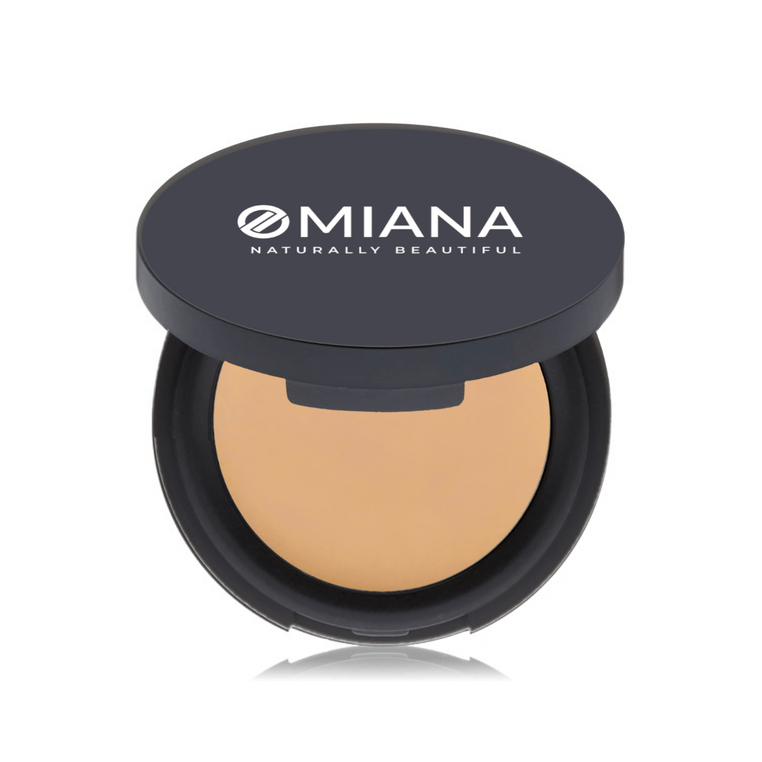 Omiana Cosmetics Concealer Peachy Tan Adaptive Concealing Cream: Dewy, Medium to Full Coverage - Without Mica, & More!