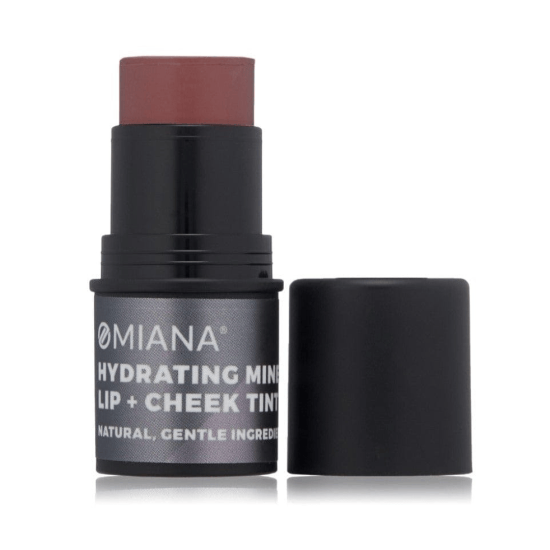 Omiana Cosmetics Multi-Task / Skincare Rosewood Hydrating Mineral Lip & Cheek Tint - Soy-Free, Without Ultramarines, Without Clay, & More!