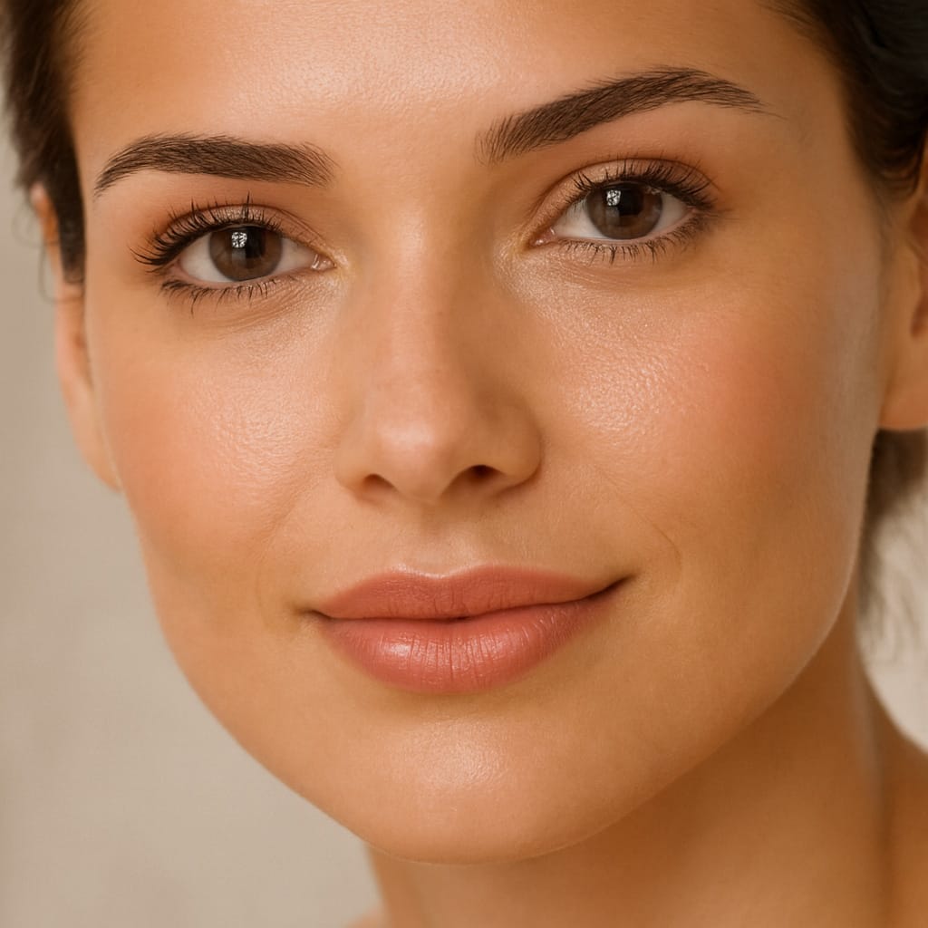 Omiana Natural Cosmetics Oil Moisture Balance Hyaluronic Serum – Lightweight, Hydrating Serum for Sensitive Skin